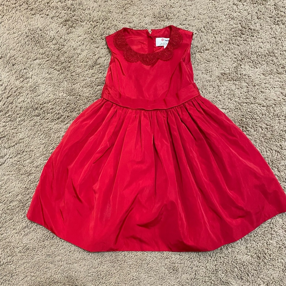 Jason Wu Vibrant Red Formal Kids Dress